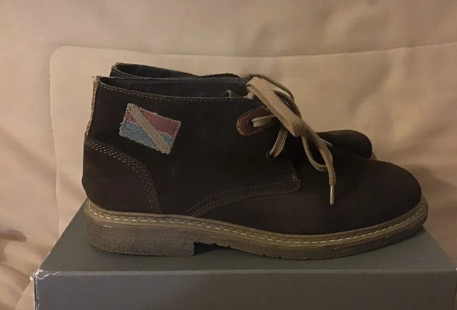 Joli bottines Chhukka Supremo Daim marron chocolat T.40 